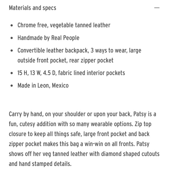 Bed Stu Patsy Backpack - Picture 8 of 8